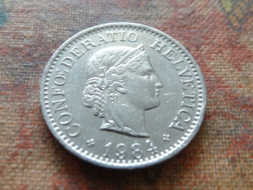 Tutti le monete: 10 Rp. 1984  (A) – Usato da Romanel-sur-Lausanne venduto da Swift13