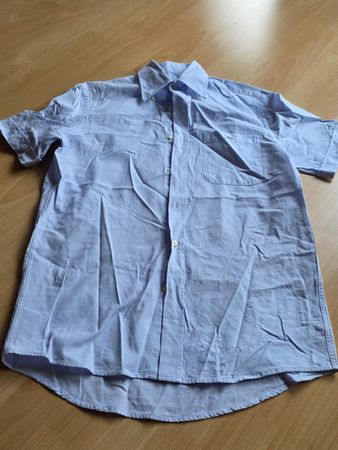 Lacoste Herren Hemd, hellblau, Grösse 39