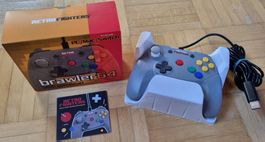 Retro Fighters Brawler64 USB : N64 Controller für Switch/PC