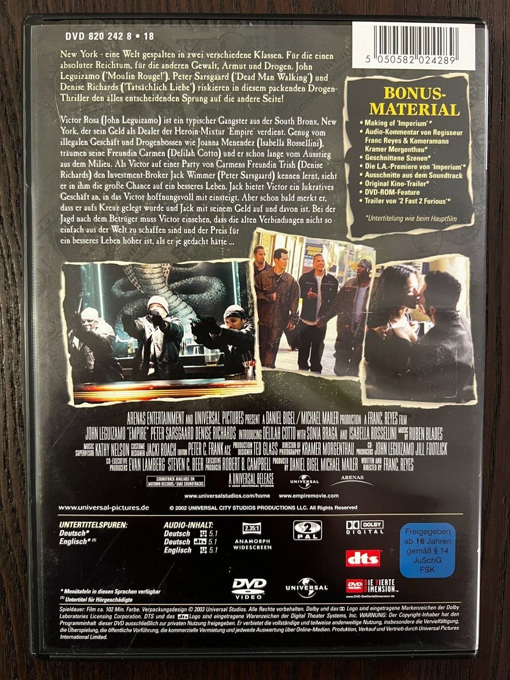 Tutti i DVDs: Imperium - Zwei Welten prallen aufeinander – Usato da Zürich venduto da FilmFreunde 1