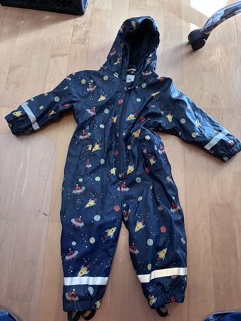 Gefütterter Regenoverall 86/92