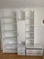 Vario Wandregal, weiss, viel Stauraum, beliebig kombinierbar