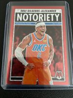 Shai Gilgeous-Alexander Notoriety 33/99 Panini Mosaic 24/25