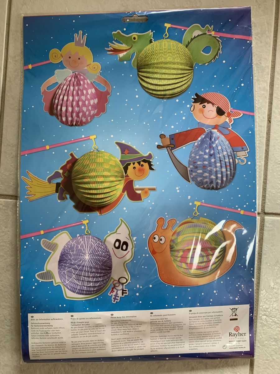 Rayher Kit bricolage: Lampion Pirat – Nuovo e nell'imballaggio originale da Lostorf venduto da Venice16 1