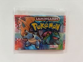 Pokemon Lamincards Edibas Booster