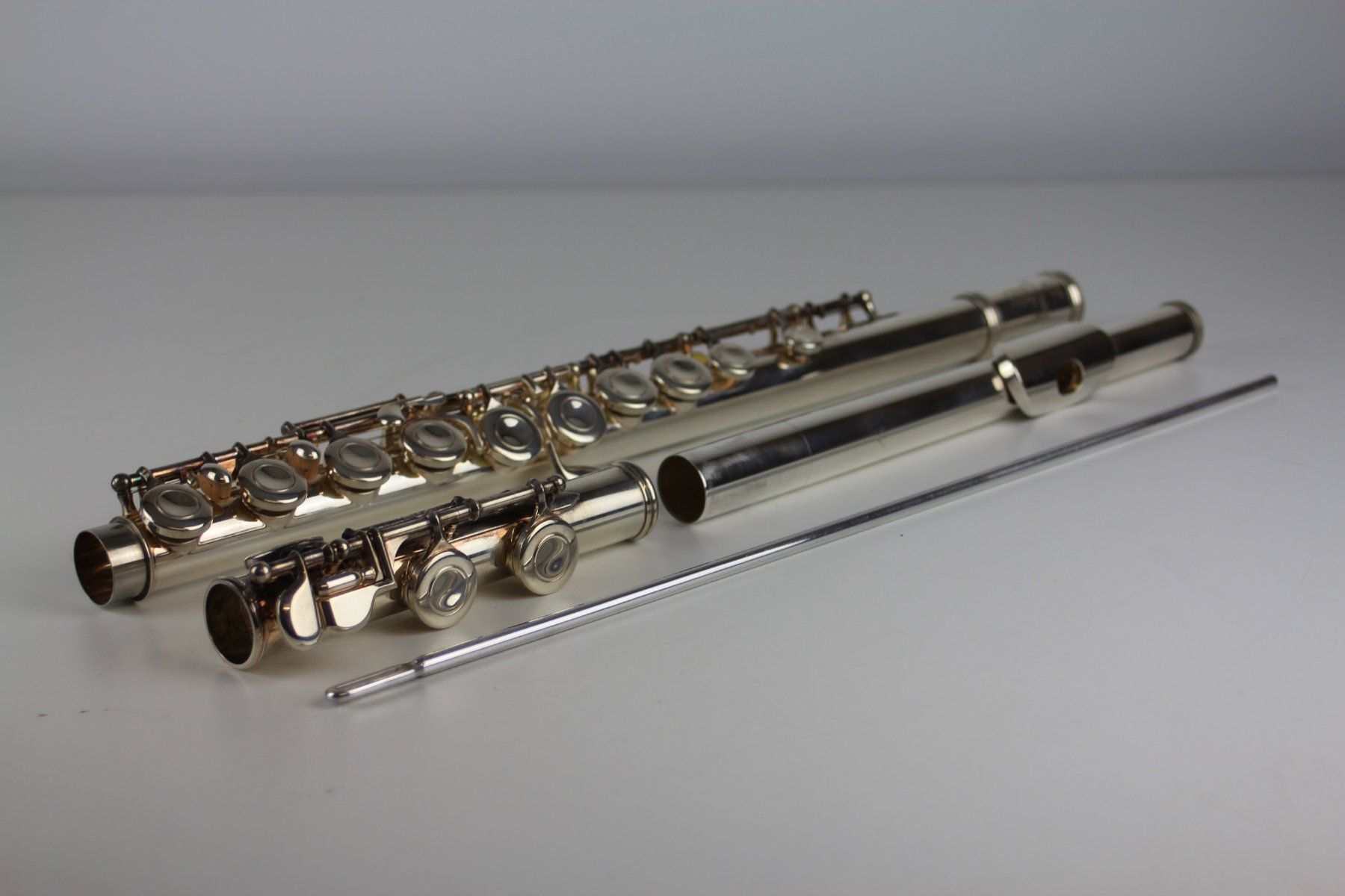 Sankyo Strumenti musicali: Sankyo Prima Etude Querflöte Silber 925 – Usato da Basel venduto da IRMAundFRED 4