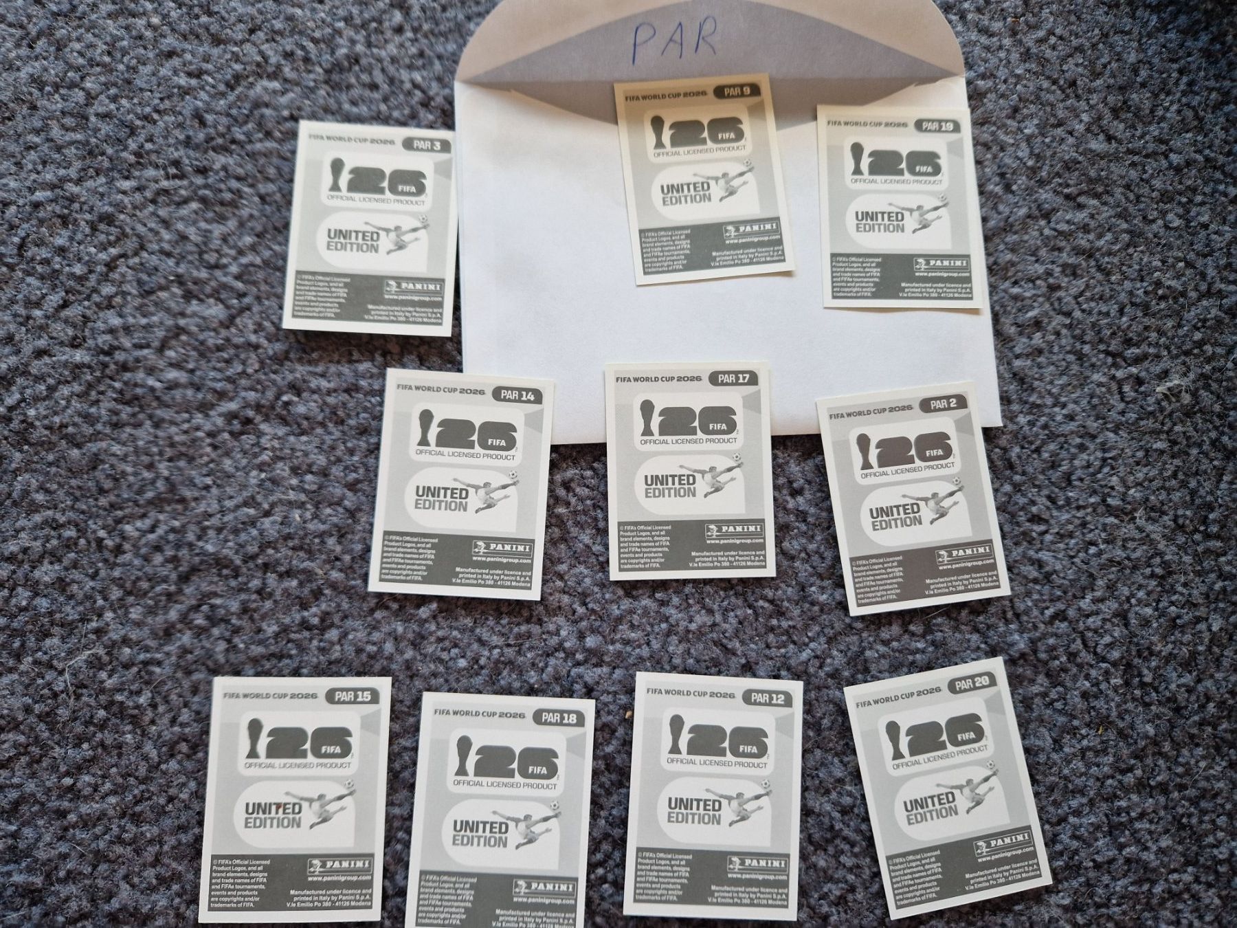 Panini Cartes à collectionner: Panini WM 2026 PAR – D'occasion à Metzerlen par SS01 1