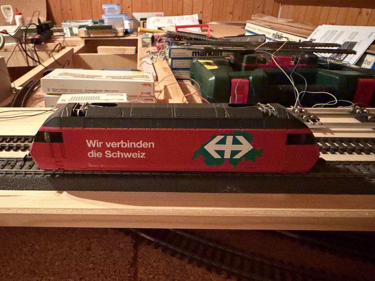 Hag Modellini di ferrovie: HAG Re 460 HO Lok WS digital – Usato da Regensdorf venduto da Basc 1