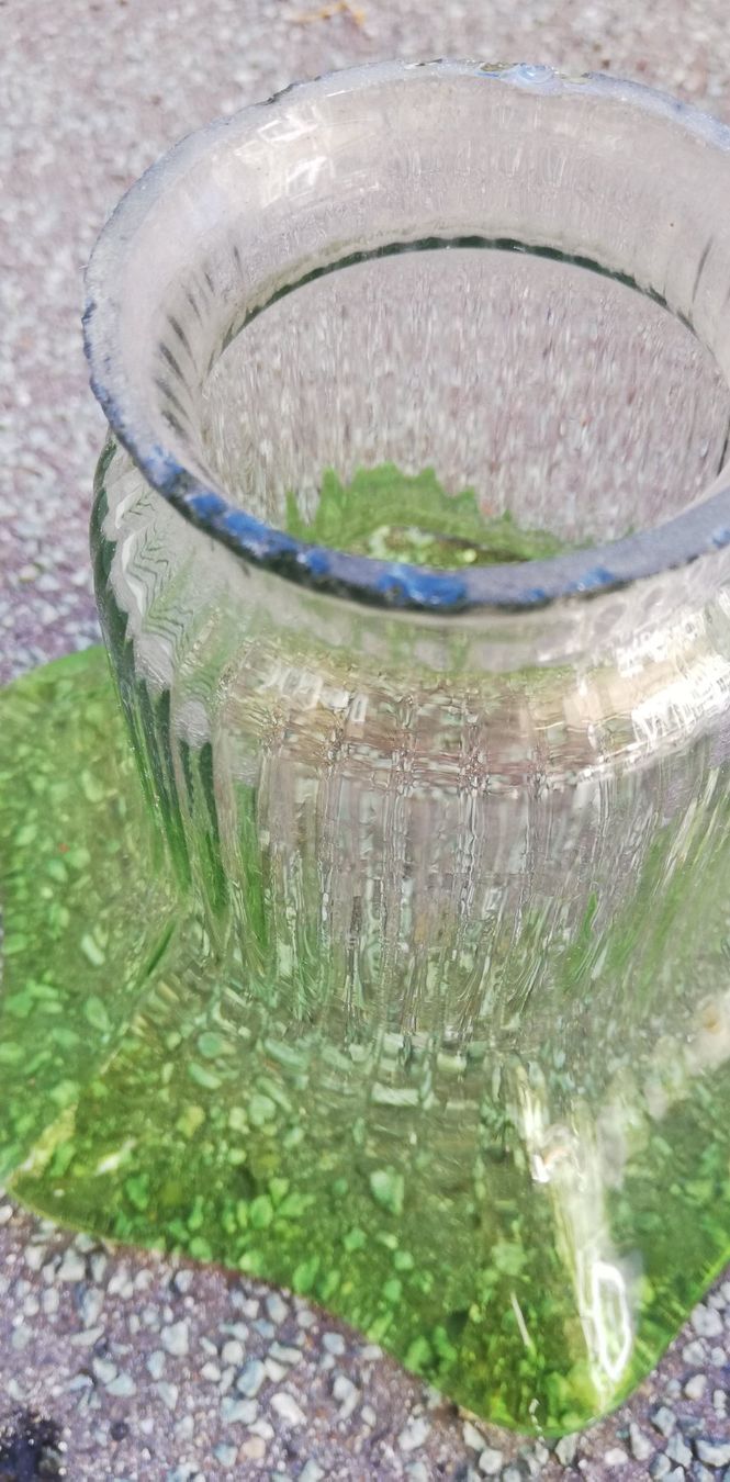 Lampenschirme: Alter Lampenschirm aus Glas – Gebraucht aus Thun von Matthias72 6