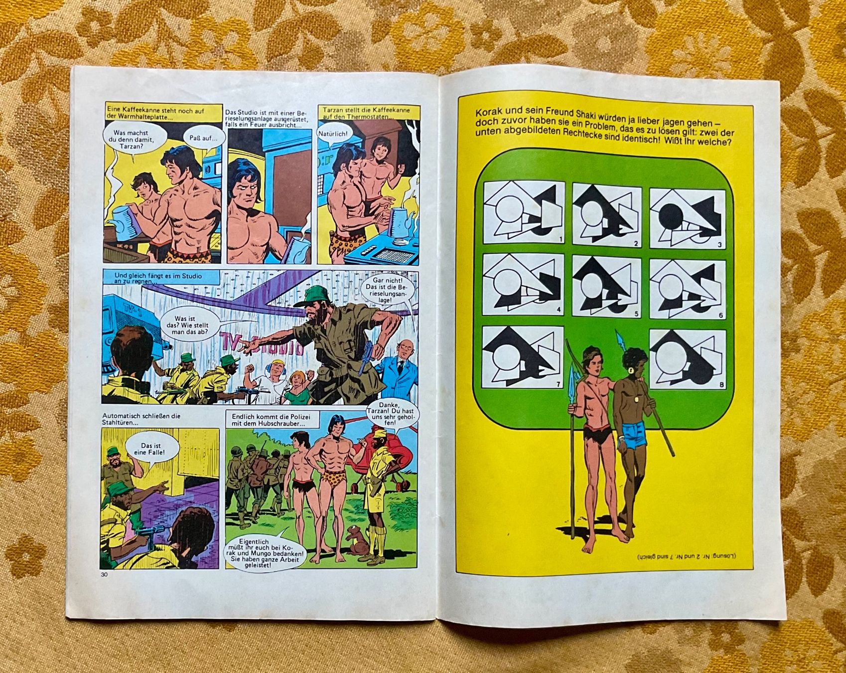 Fumetti: Tarzans Sohn Heft Nr 7 von 1981 – Usato da Endingen venduto da nathan05 8