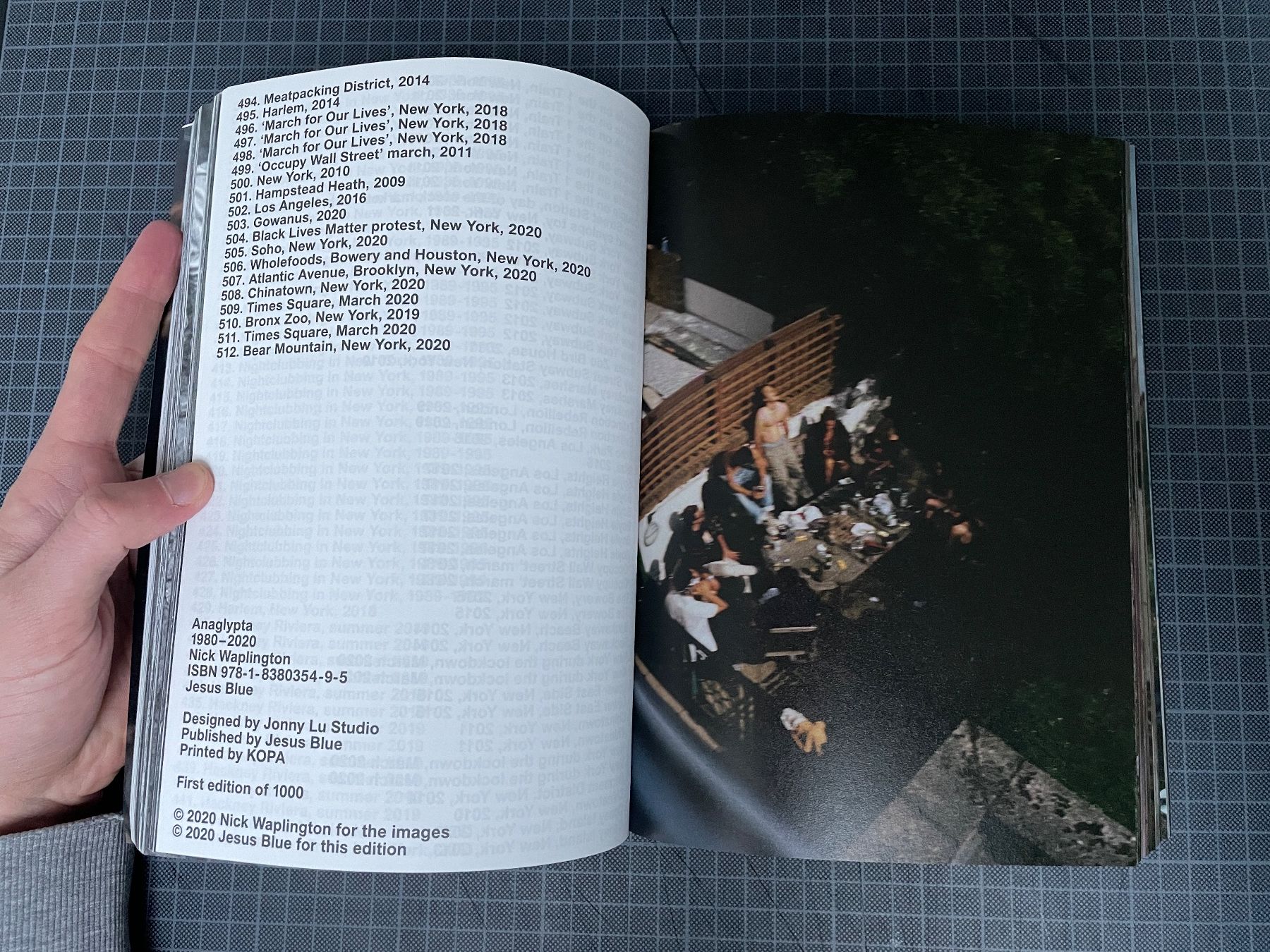 Libri: Nick Waplington - Anaglypta – Usato da St. Gallen venduto da oliverhochuli 7