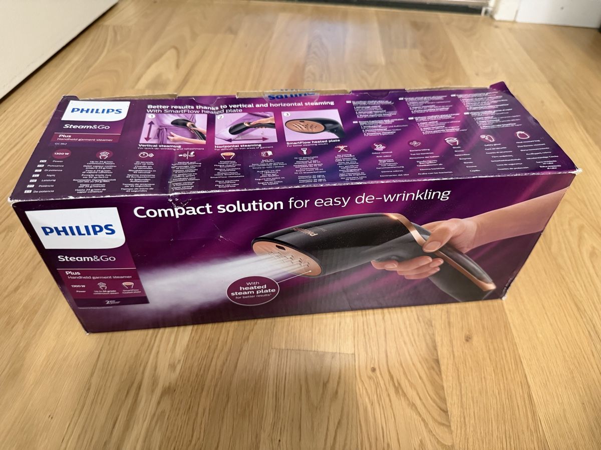 Philips Pulitori a vapore: Dampfbürste Philips Steam&Go Plus neuwertig – Nuovo (secondo la descrizione) da Ostermundigen venduto da alb_f68f