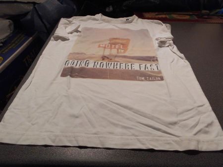 T-Shirt Grösse 152, Tom Tailor, weiss, A