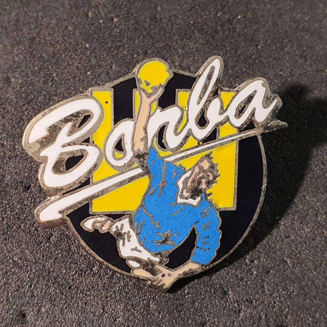 Placchette & Badge: Y811 - Pin Handball Barba? – Usato da Reinach BL venduto da Boston-Verkauf