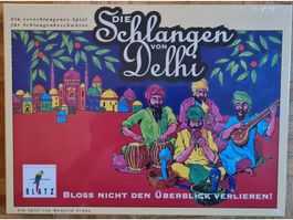 Brettspiel "Die Schlangen von Delhi"