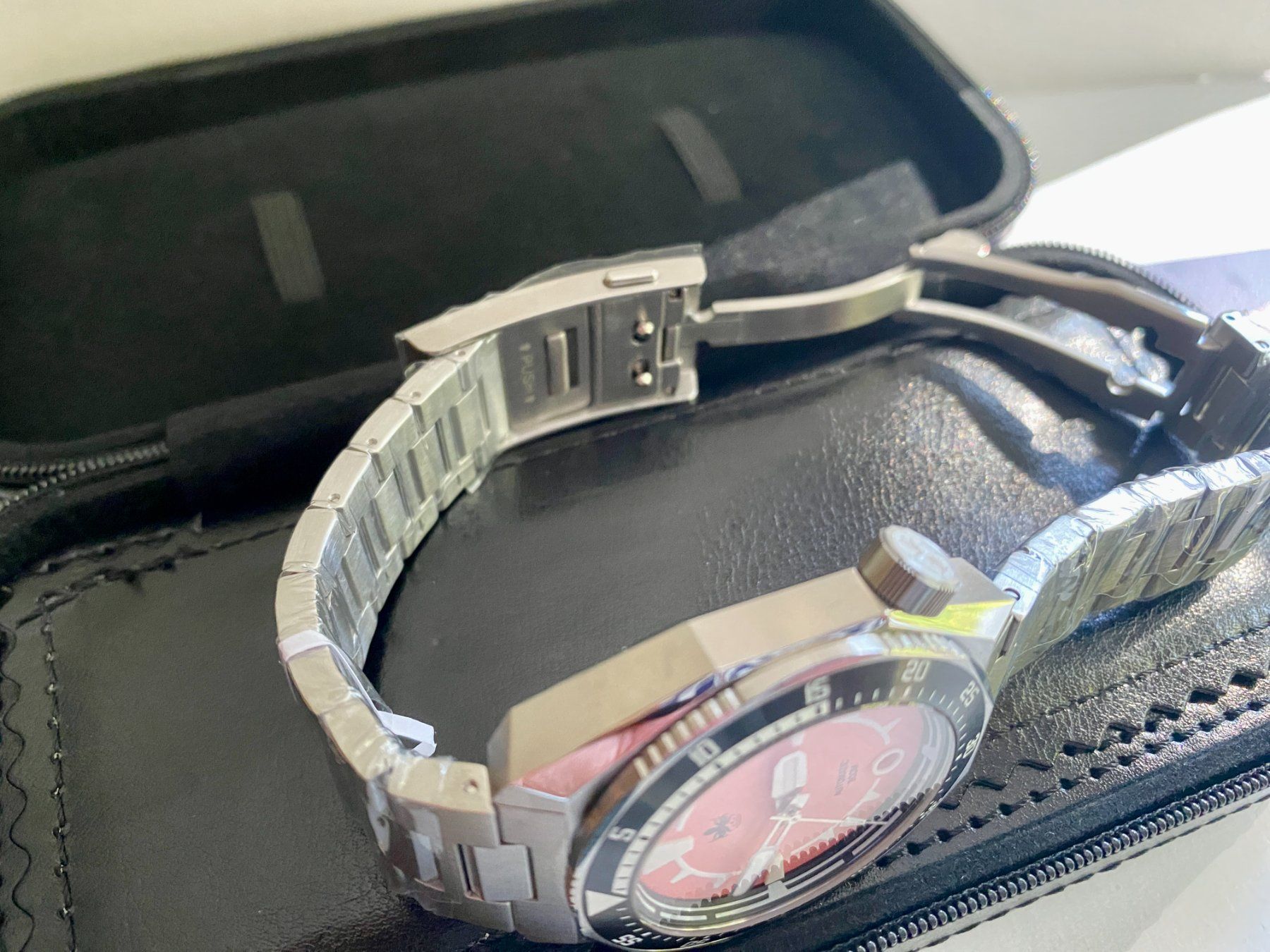 Orologi: Phoibos Depth Hunter Pink Automatic New ! – Usato da Genthod venduto da Fejmeo 7
