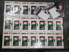 23 VHS Videokassetten aus altem Lagerbestand - ab CHF 1.-