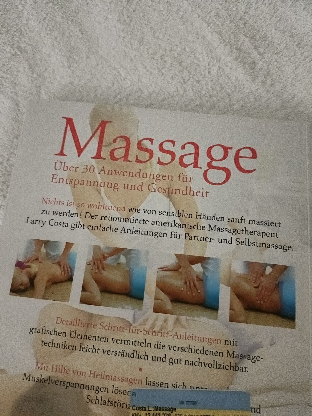 Libri: Massage - Massagegriffe /-Technik etc. – Nuovo (secondo la descrizione) da Gossau SG venduto da scania1509 3