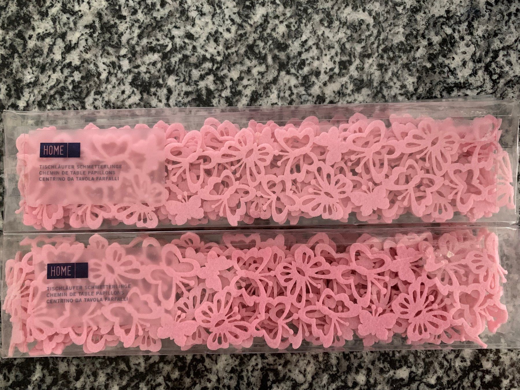 Alle Dekorationen: Tischläufer/ Bordüre/ Schmetterlinge – Neu und originalverpackt aus Wetzikon ZH von EvisStore 4