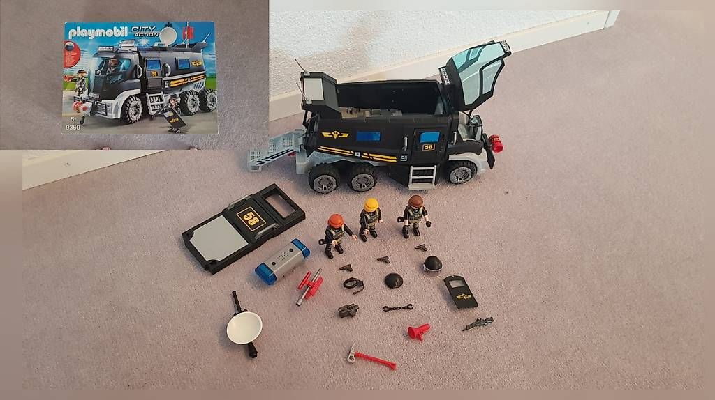Playmobil Giocattoli: Playmobil S.W.A.T - Truck – Usato da Niederönz venduto da chaeferli013