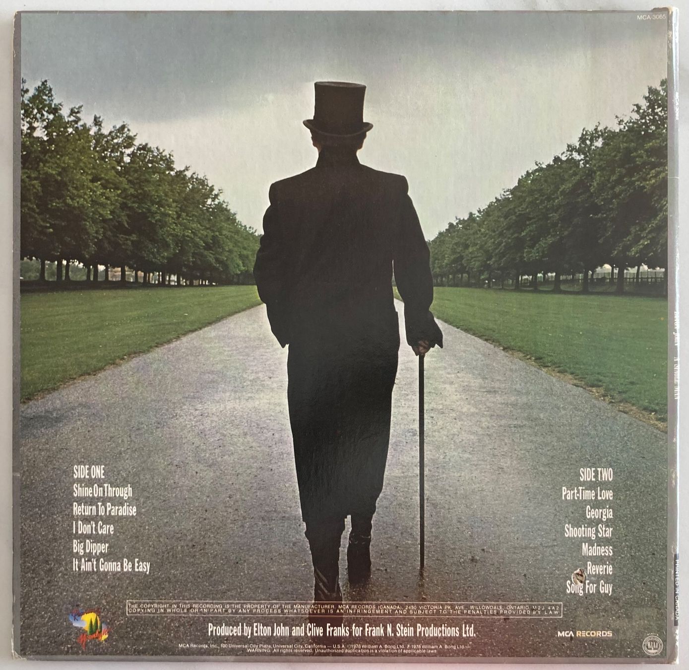 Dischi in vinile: ELTON JOHN - A SINGLE MAN – Usato da Poliez-Pittet venduto da Newtown-Records 2