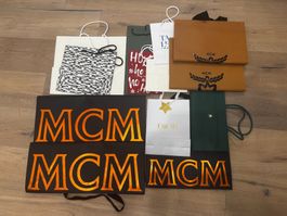 12 Brand Tragtaschen (MCM, Dior, Rolex)