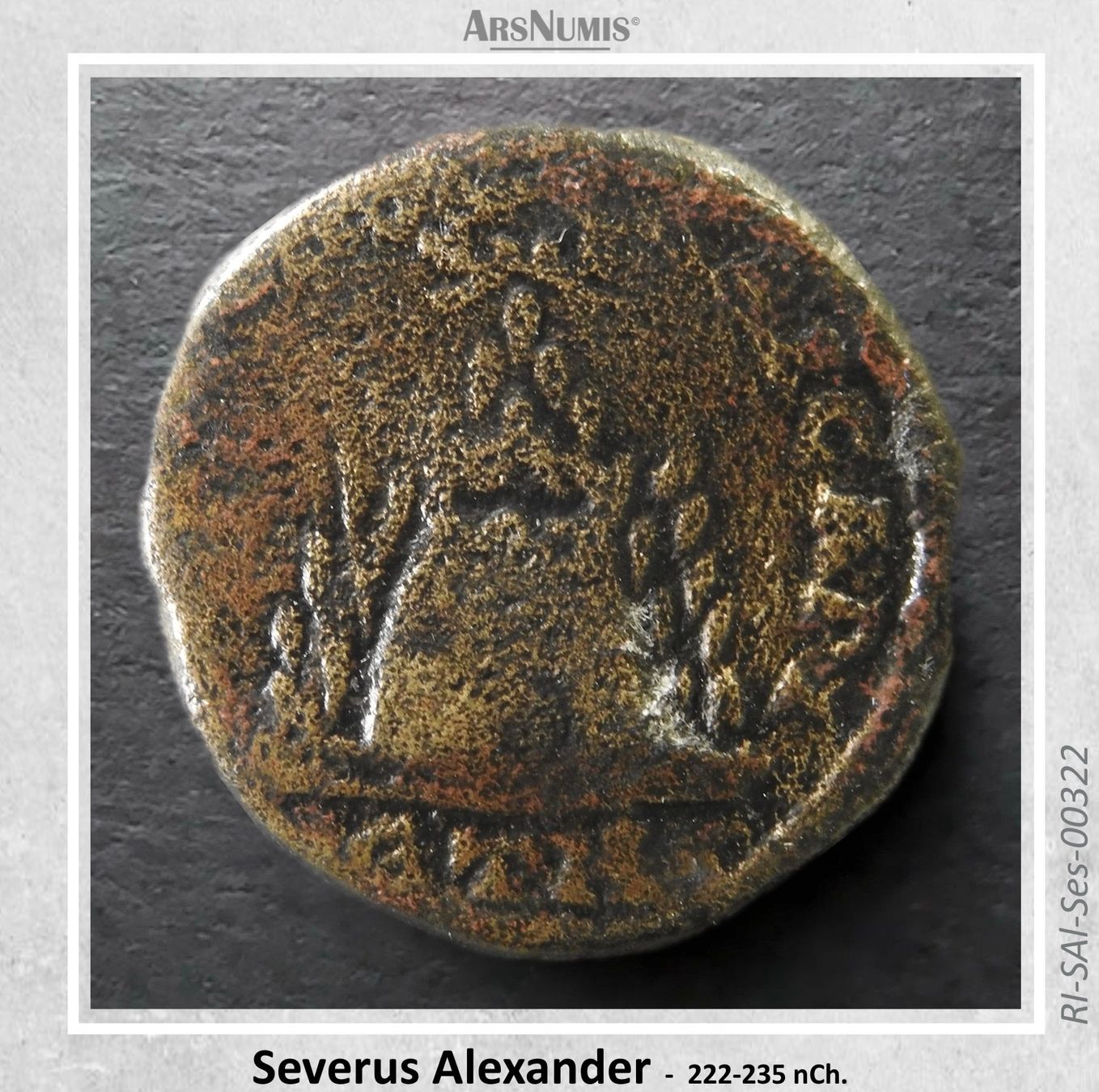 Tutti le monete: Römische Münze - Severus Alexander – Usato da Oberwil b. Zug venduto da ArsNumis 1