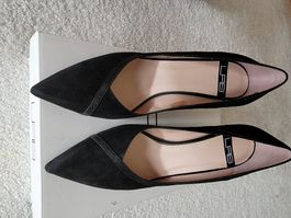 Brand new  Veloursleder/suede pumps, size 40