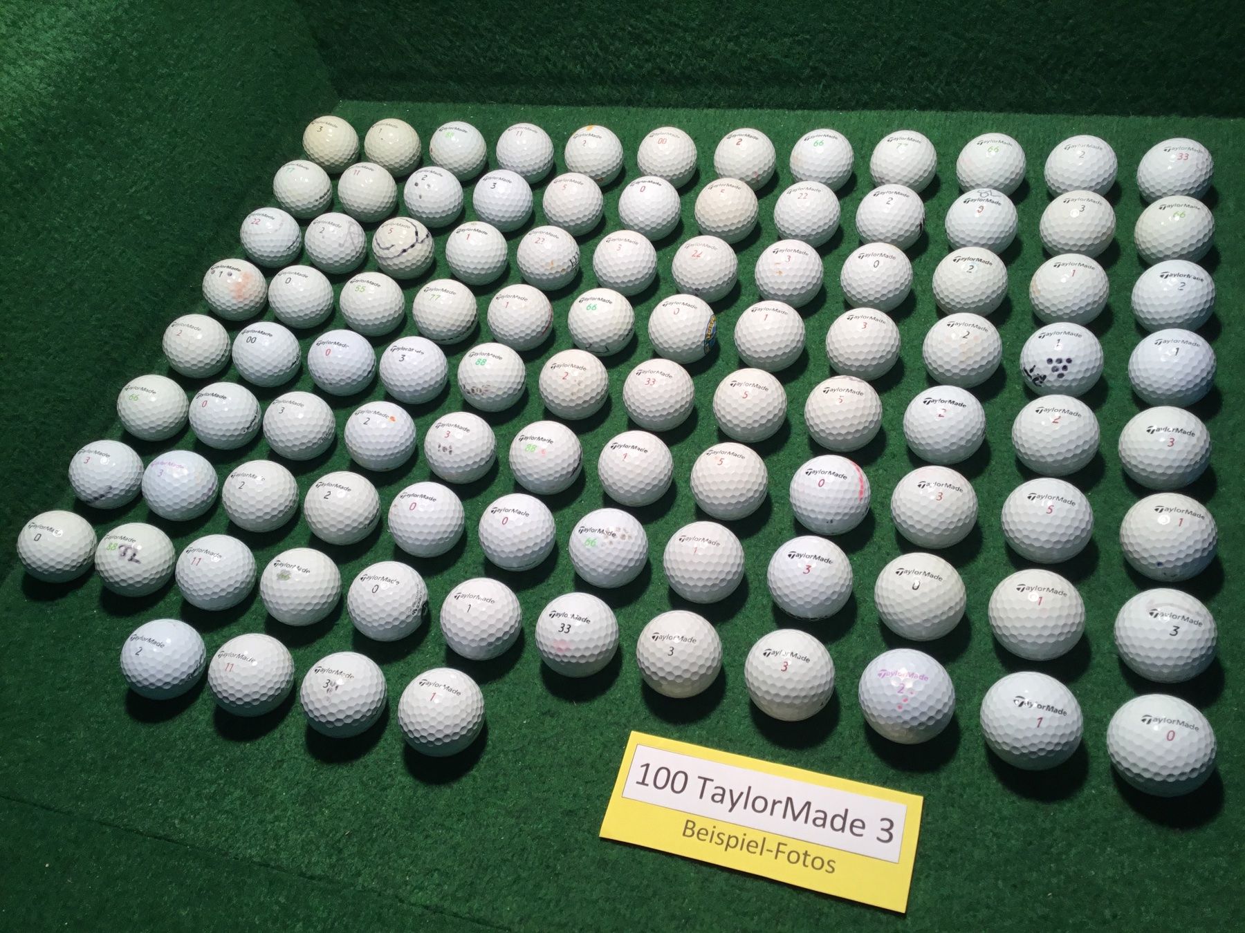 Taylor Made Palloni: 100 Golfbälle Taylor Made (mittel) – Usato da Bergdietikon venduto da shimano4