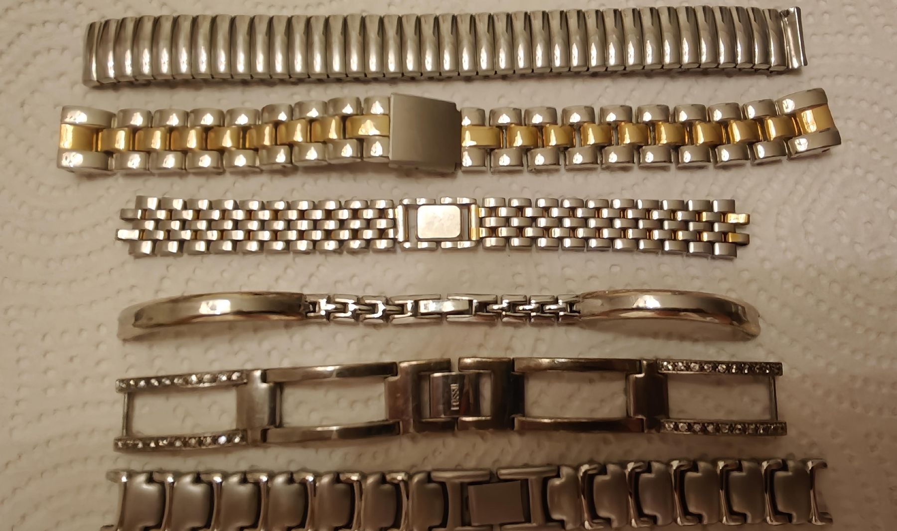 Bracciali & Braccialetti: Uhrenarmbänder Konvolut Metall  – Usato da Riehen venduto da Wolke3 2