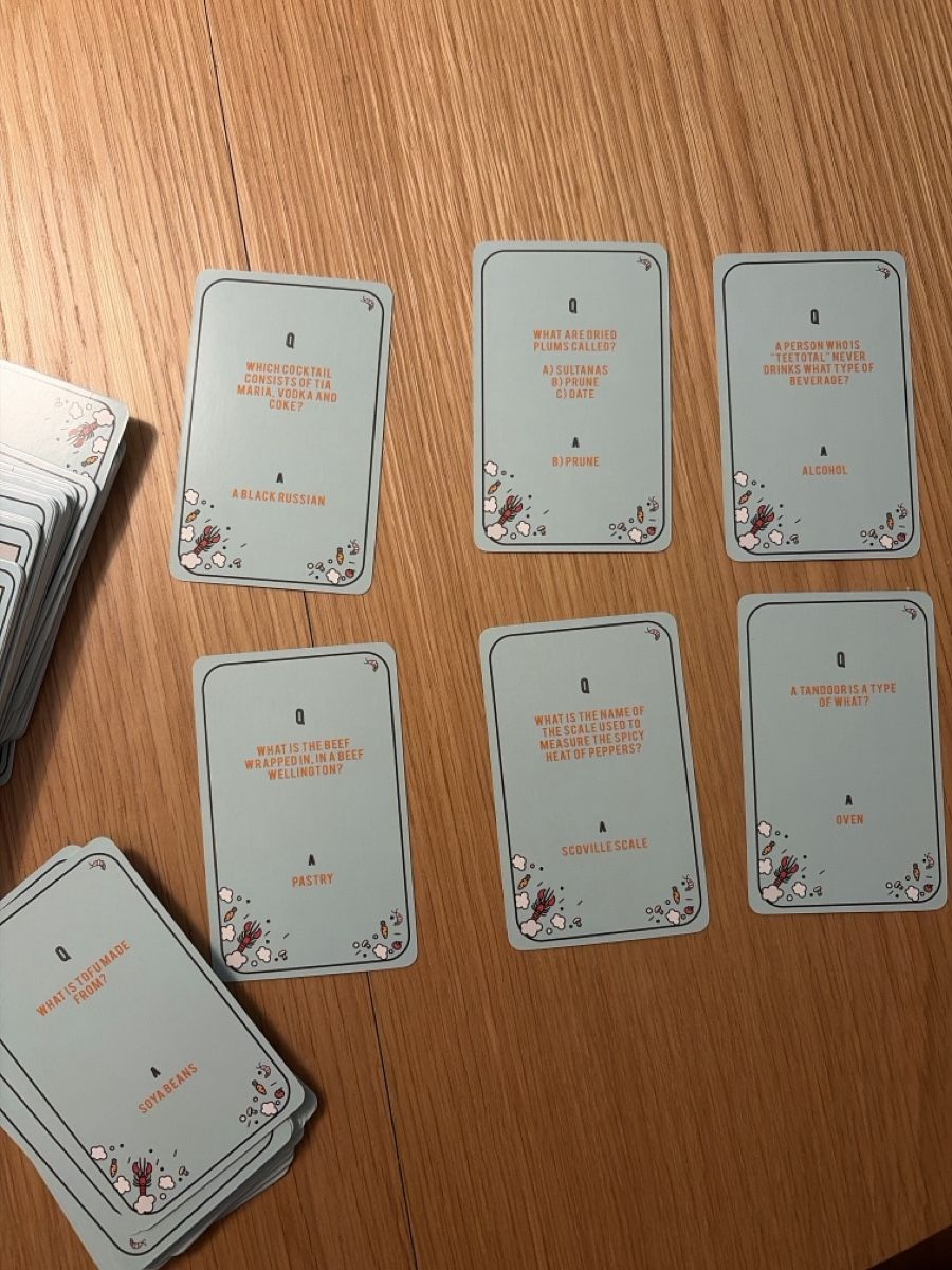 Jeux: Fun Quizgame for Foodies  – D'occasion à Basel par maipengye 3