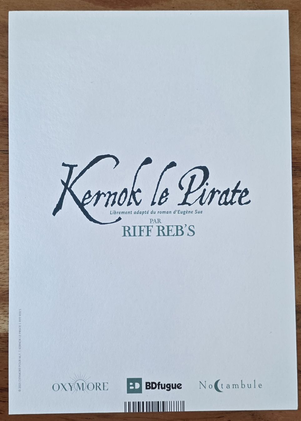 Fumetti: Ex-Libris Kernok le pirate 21X15 CM – Nuovo (secondo la descrizione) da Dorénaz venduto da DaWiiD 1