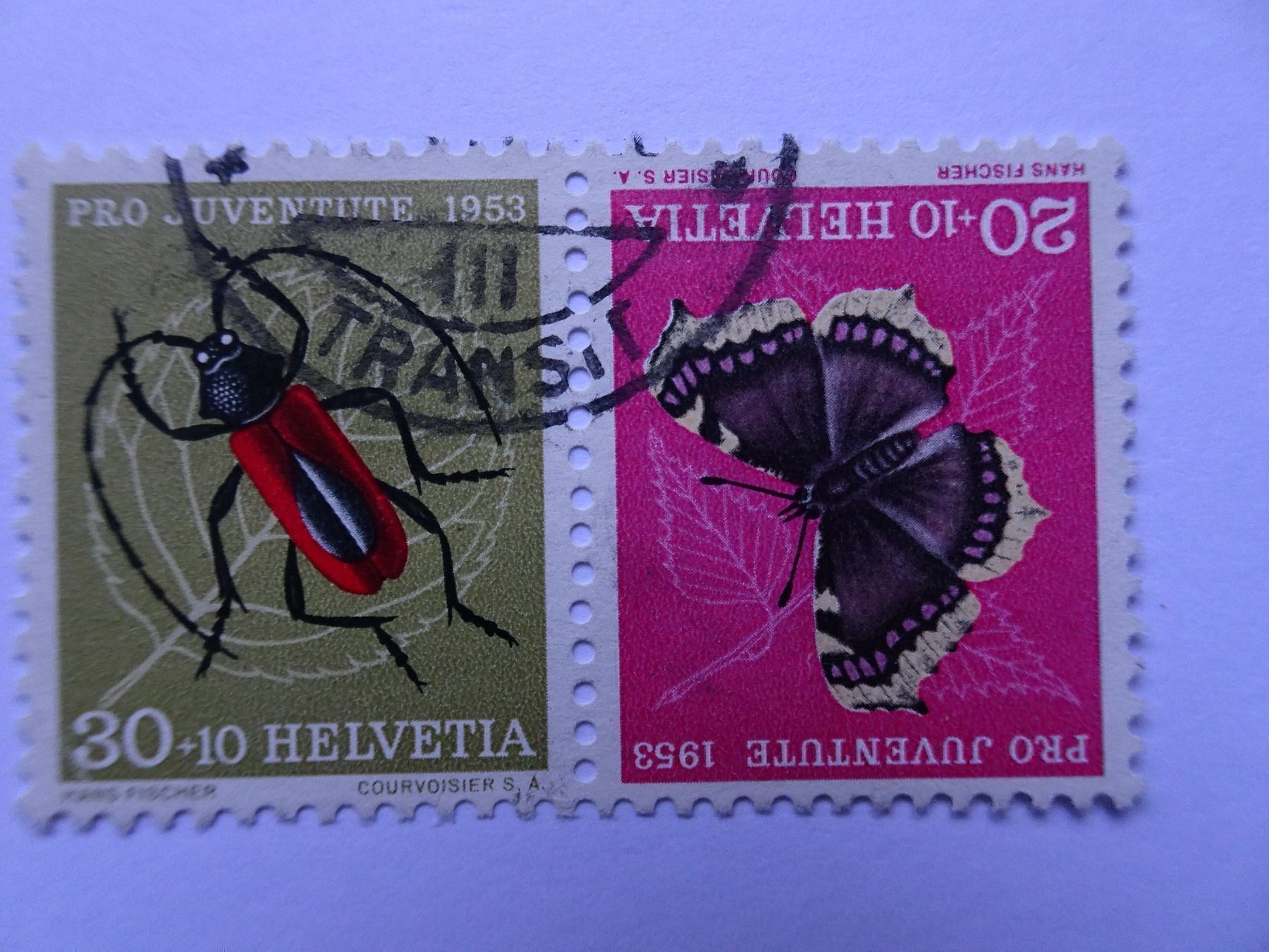 Alle Briefmarken: K44 – Gebraucht aus Aadorf von Chnorli-Furz