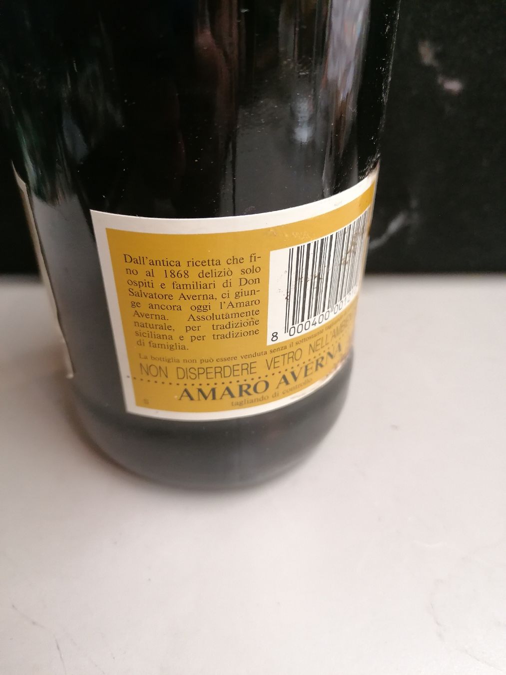 Bevande alcoliche: Amaro Averna, Spécialité Sicilienne. – Nuovo (secondo la descrizione) da Genève venduto da Leboucheoreilles 6