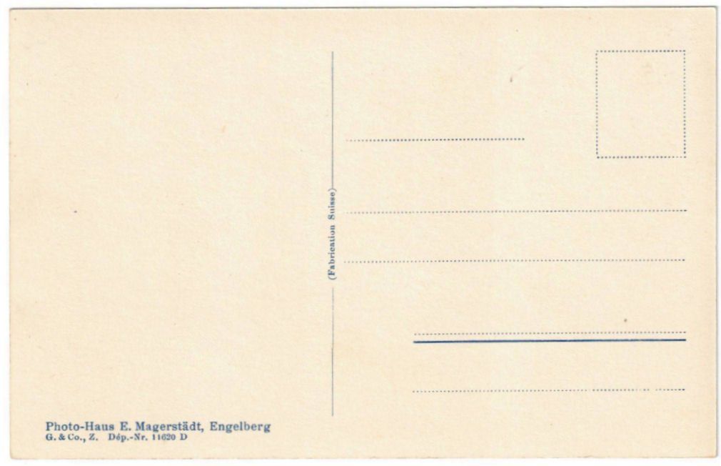 Cartoline postali: Engelberg - Standseilbahn Hotel Terrace – Usato da Binningen venduto da Mountainrider 1