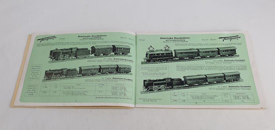 Fleischmann Modellini di ferrovie: Fleischmann Spur 0 Katalog 1952 Deutsch/Schweiz – Usato da Seon venduto da voAllBah 3