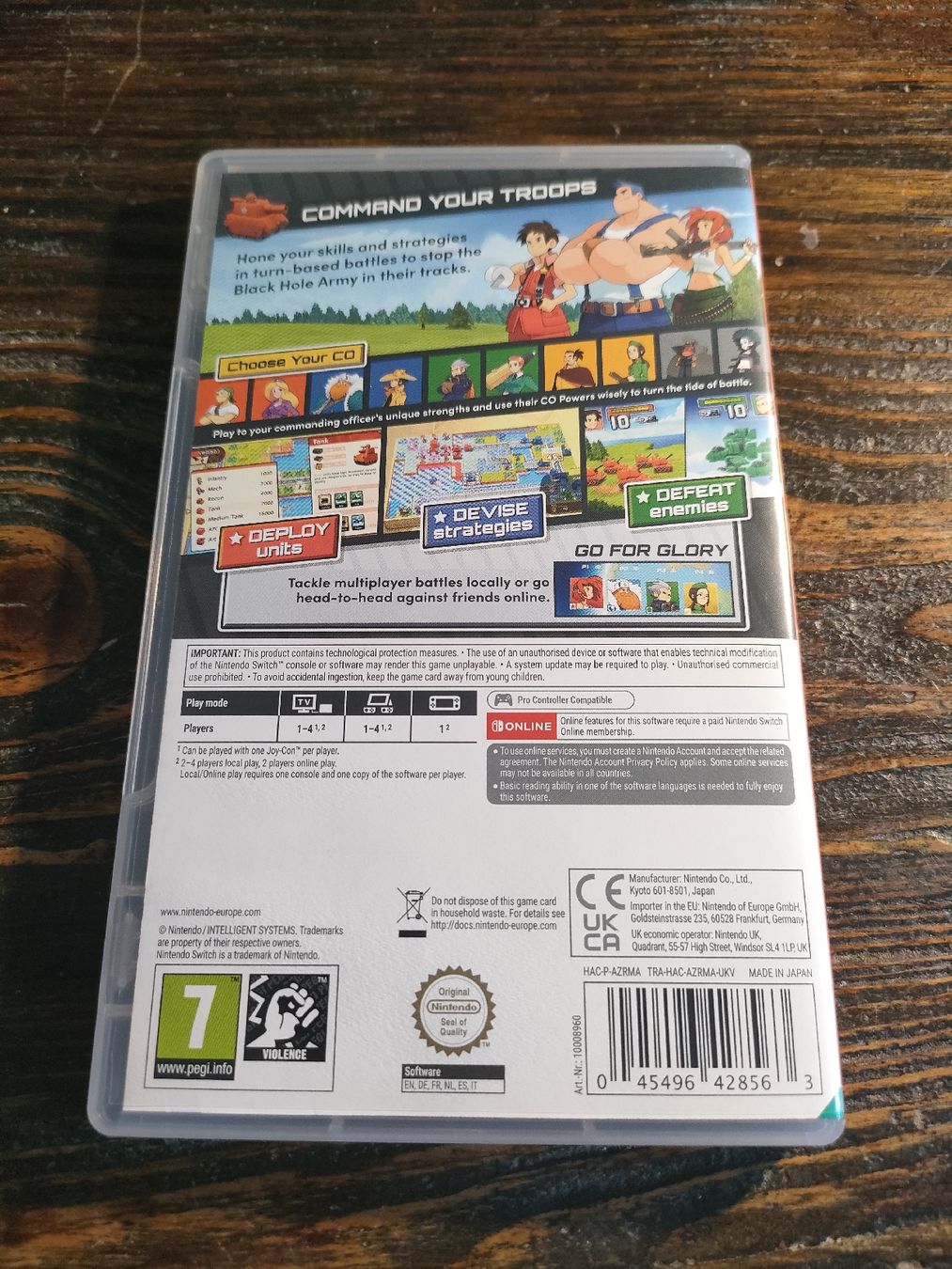 Nintendo Giochi: Advance Wars 1+2 re boot camp sur Switch – Usato da La Chaux-de-Fonds venduto da nwa_w9zt 1