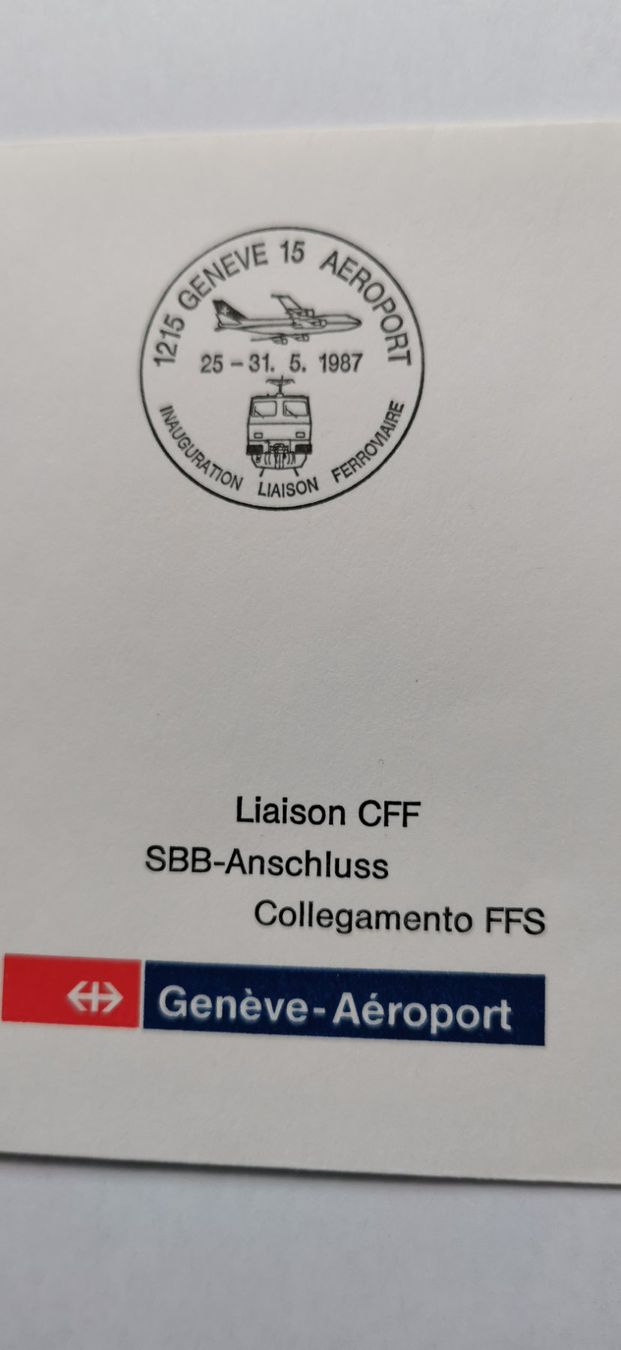 Tutti i francobolli: SBB-Anschluss Aeroport Genf – Nuovo (secondo la descrizione) da Aadorf venduto da Chnorli-Furz 1