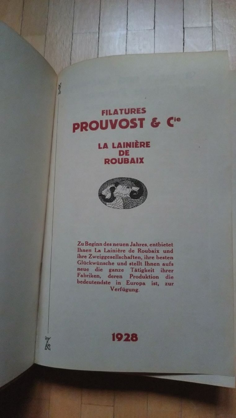 Bücher: Ancien agenda 1928, Vierge – Gebraucht aus Farvagny-le-Grand von LaCaverne 5
