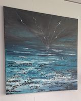 Gemälde Sturm auf dem Meer handmade 80×80