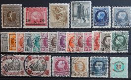Belgien ex. Kat. 161-207 */gest. 1920