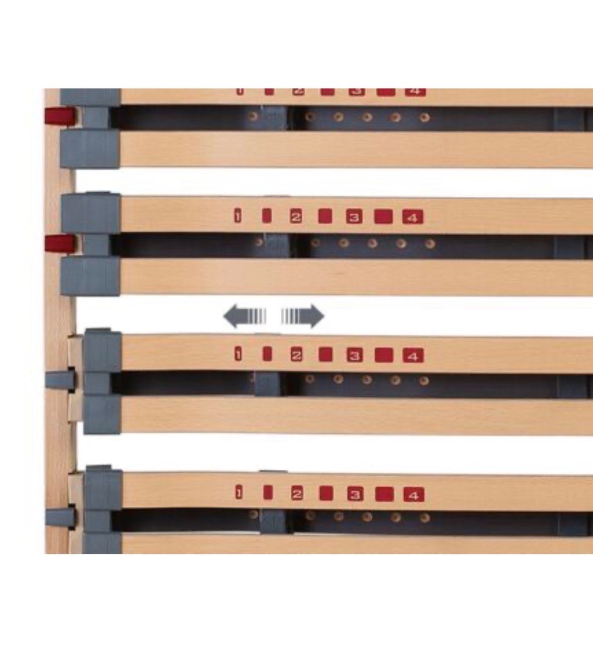 Reti a doghe: 2 x 80cm Röwa Lattenrost Ecco 2 – Usato da Luzern venduto da Littleplace 3