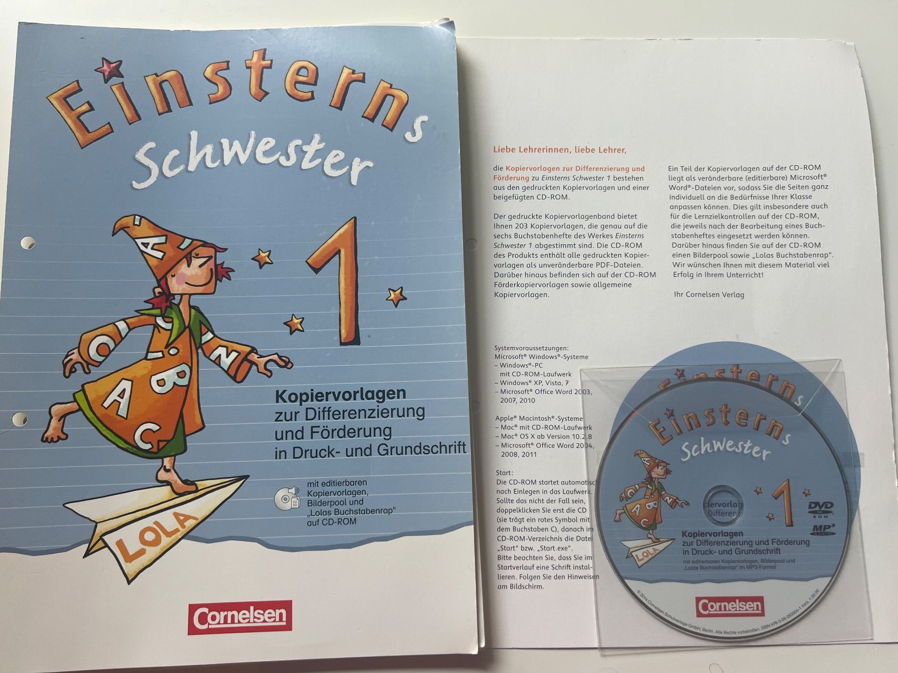 Livres: Umfangreiches Lernmaterial-Set Einsterns Schwester 1 – D'occasion à Schliern b. Köniz par Corinu59 3