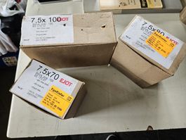 EJOT Rahmenschrauben Sortiment 7,5x70 7,5x100 7,5x80 300St