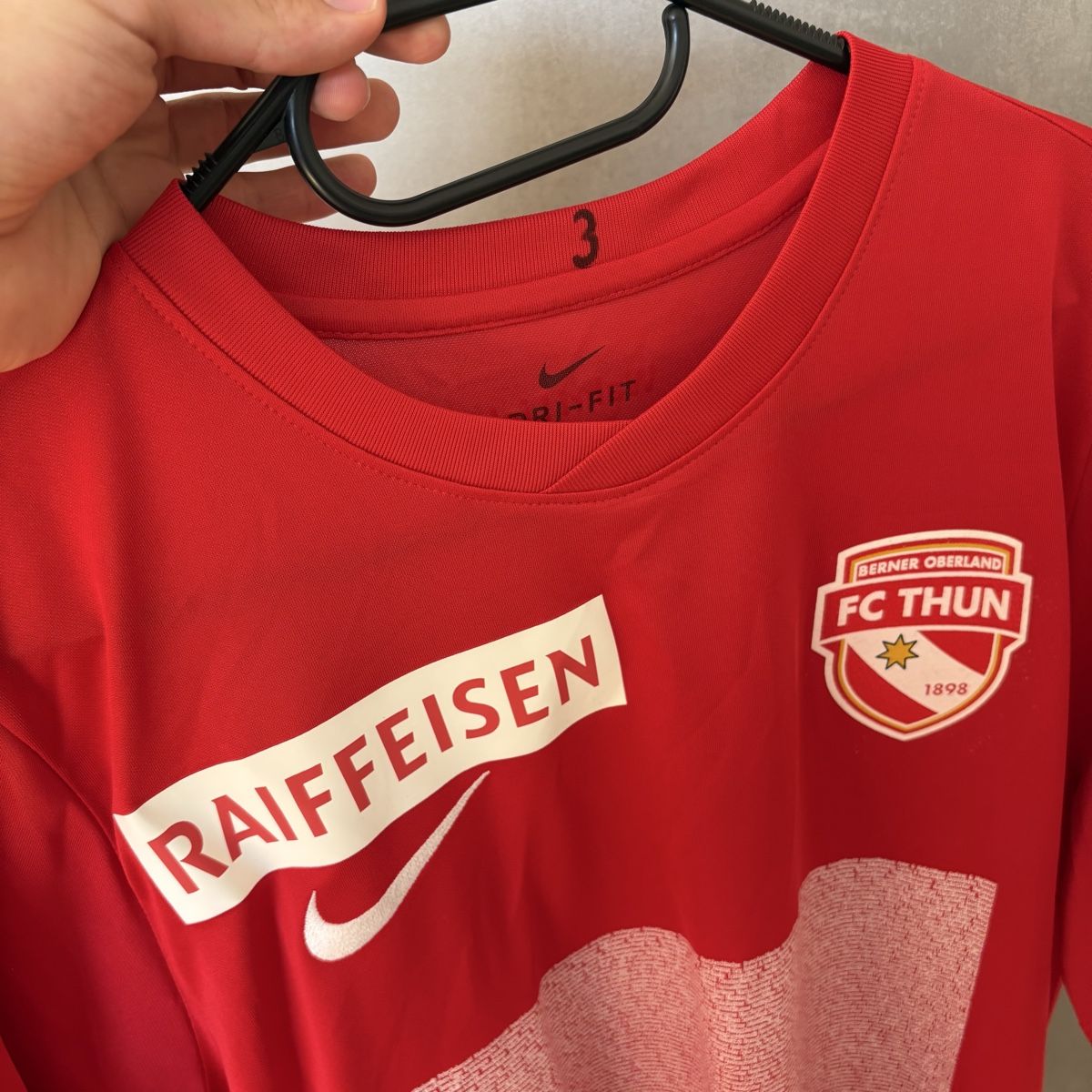 Nike Canottiere & Pantaloni: Matchworn Fc Thun Nike Trachsel – Usato da Winterthur venduto da LaBodega 4