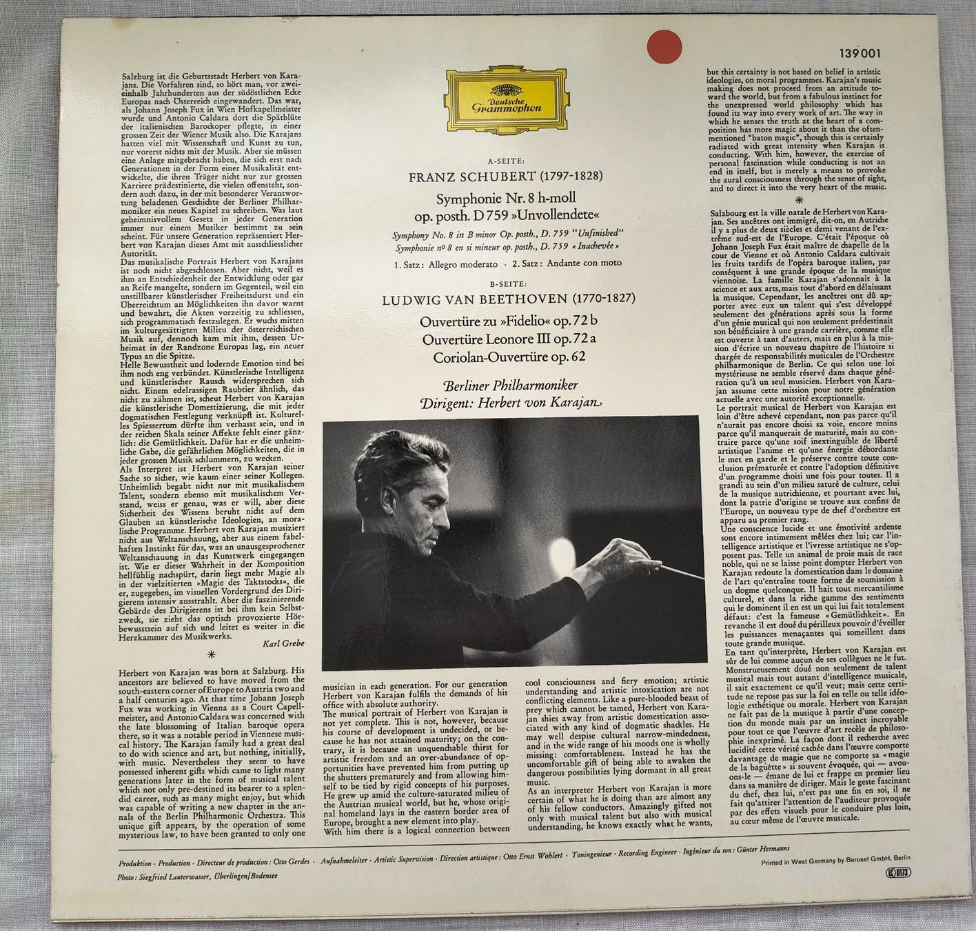Dischi in vinile: Klassik - LP SCHUBERT + BEETHOVEN – Usato da Binningen venduto da mar_2jlr 1