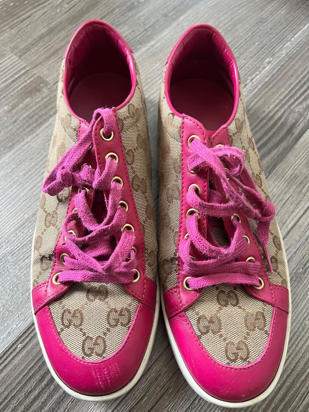 Gucci Scarpe da donna: Baskets GUCCI Brooklyn rose taille 38.5 – Usato da Monthey venduto da Joseph-29