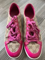 Baskets GUCCI Brooklyn rose taille 38.5