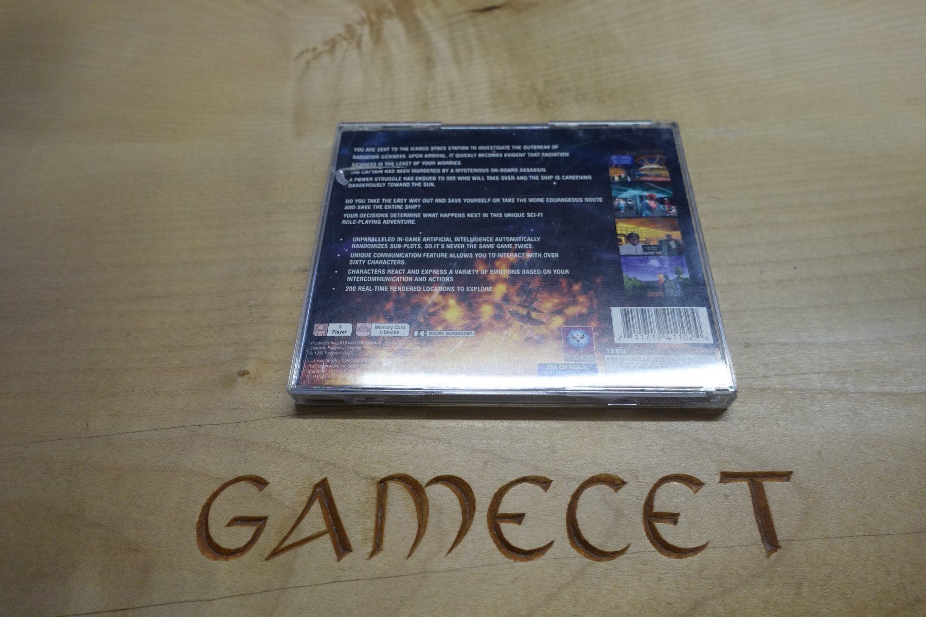 Sony Spiele: Sentient - Amerika – Gebraucht aus Steinach von Gamecet 2