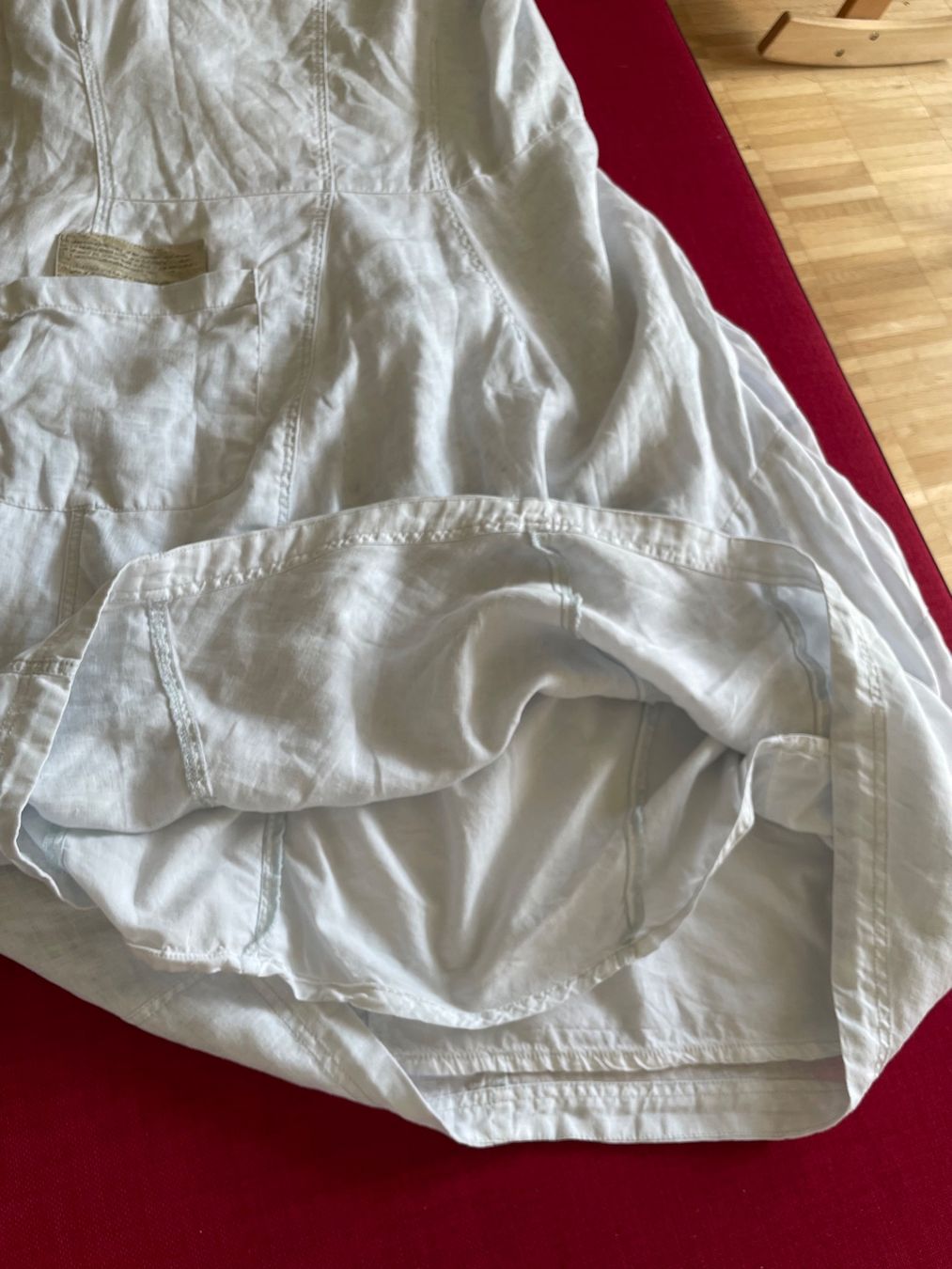 Rundholz Kleider: Rundholz Leinenkleid Gr.M/L – Neu (gemäss Beschreibung) aus Hinterkappelen von Allabianca 5